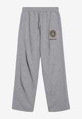 Balenciaga Uniform Merch Wide-Leg Track Pants Gray 826185TSVH3/R_BALEN-1300