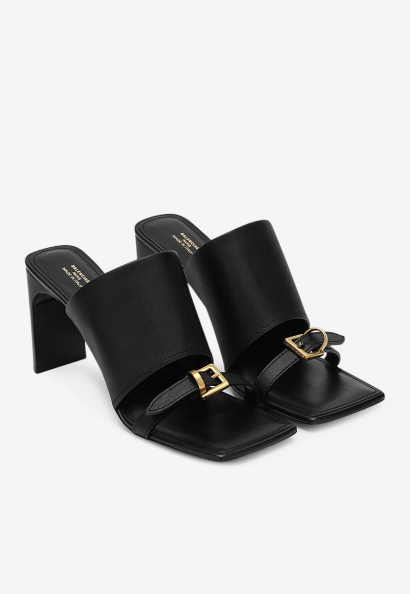 Balenciaga Bel Air 80 Calf Leather Sandals Black 827913WB2X1/Q_BALEN-1082