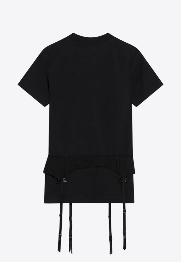 Balenciaga Lingerie Short-Sleeved T-shirt Black 828869TNVB2/Q_BALEN-1083