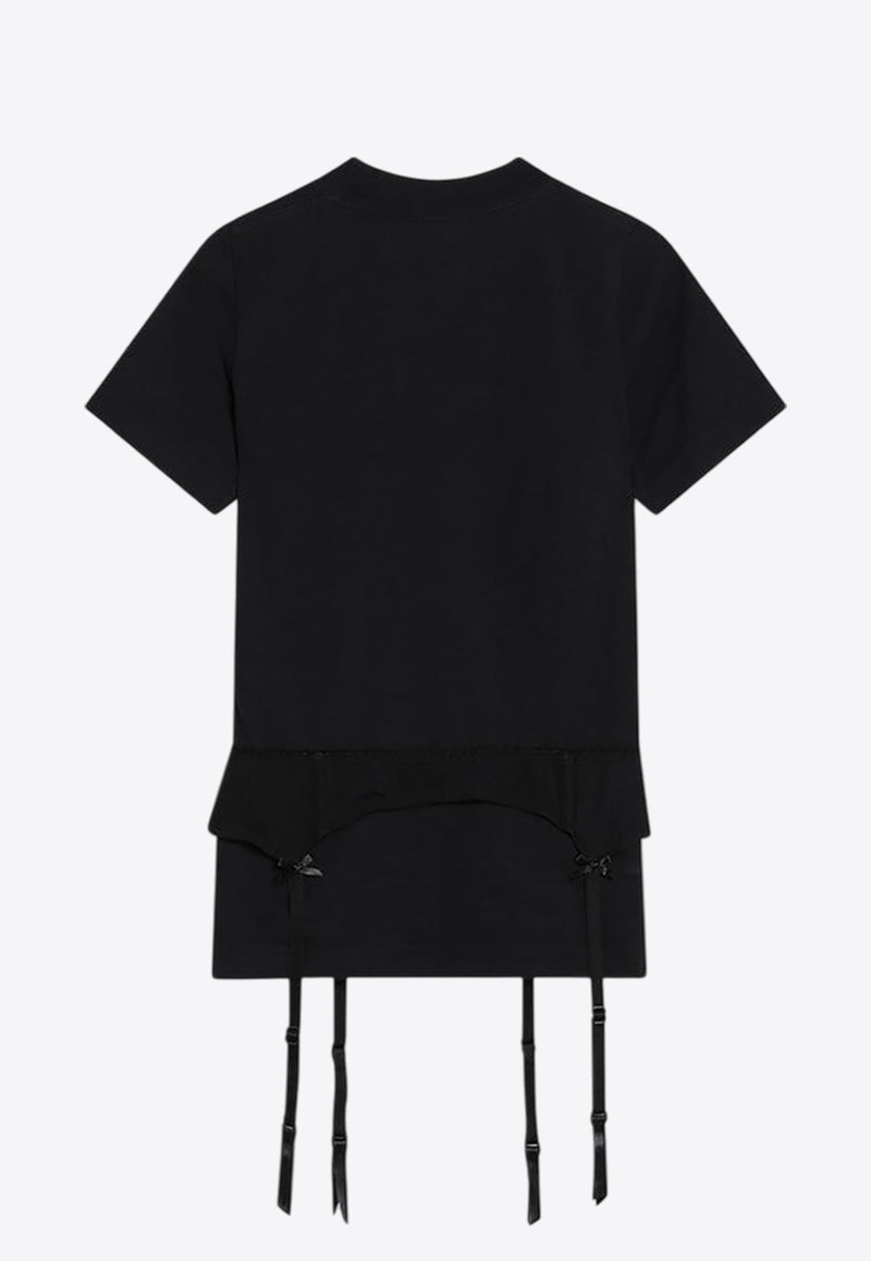 Balenciaga Lingerie Short-Sleeved T-shirt Black 828869TNVB2/Q_BALEN-1083