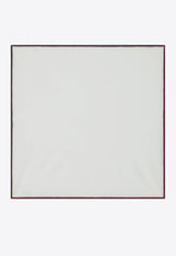 Gucci Kids Babies Wool Blanket with Web Off-white 8289163K206/R_GUC-9166