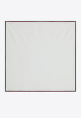 Gucci Kids Babies Wool Blanket with Web Off-white 8289163K206/R_GUC-9166