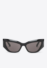 Balenciaga BB Logo Butterfly Sunglasses Gray 830321T0039/Q_BALEN-1136