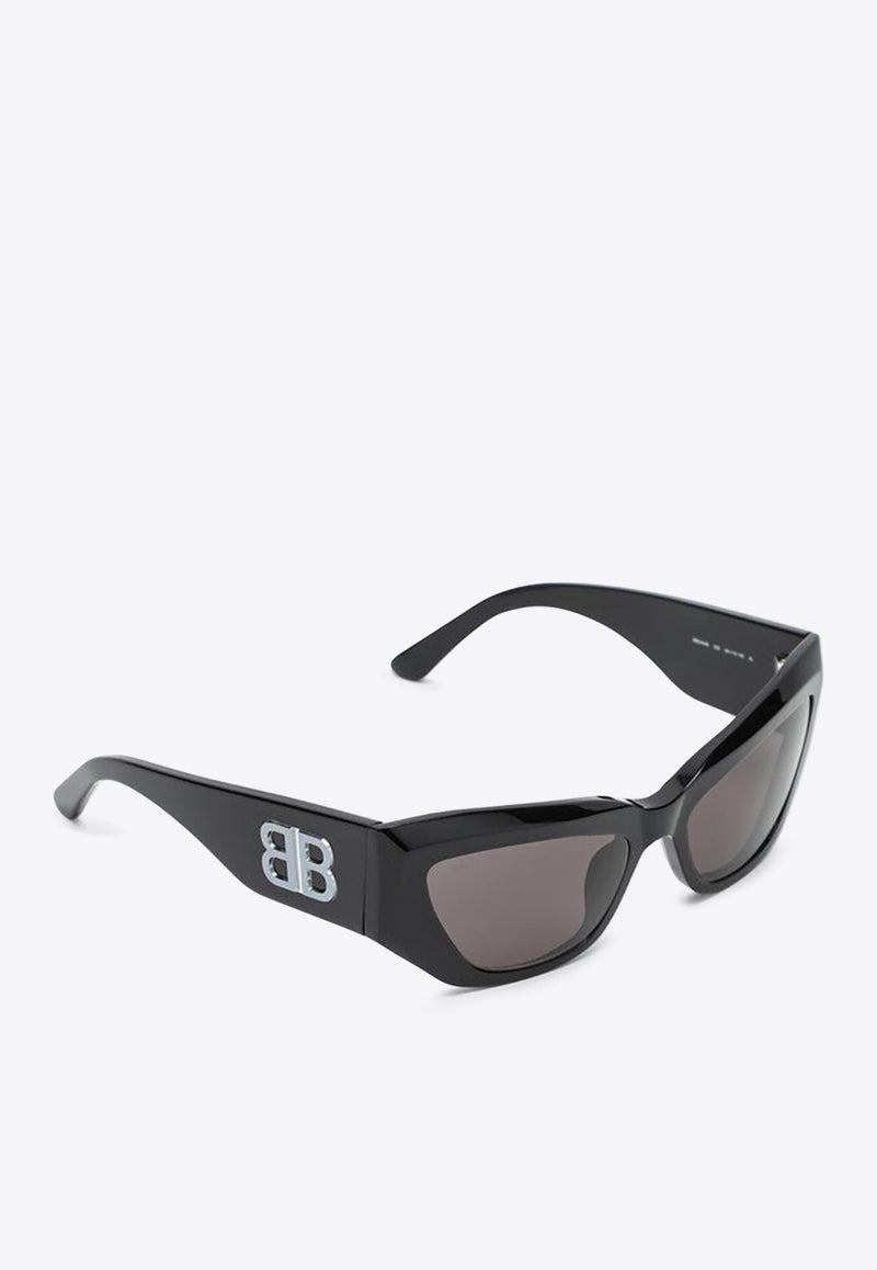 Balenciaga BB Logo Butterfly Sunglasses Gray 830321T0039/Q_BALEN-1136