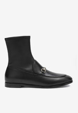 Gucci Leather Jordaan Ankle Boots Black 831013AADP3/R_GUC-1000