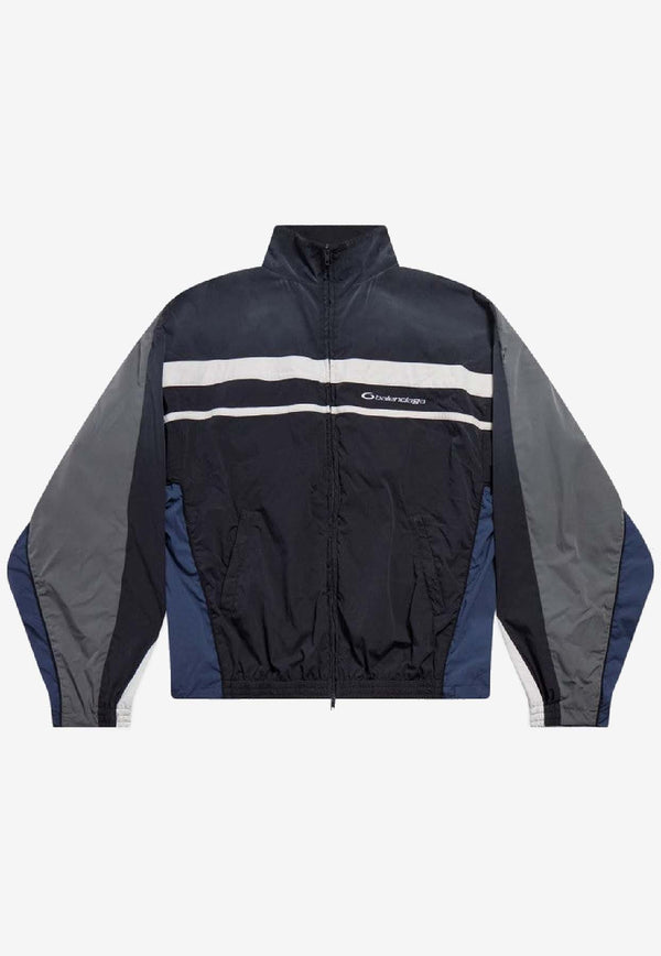 Balenciaga 50/50 Technical Tracksuit Jacket  Blue 831363TRO31/R_BALEN-1055