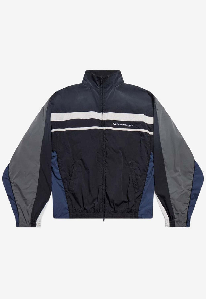 Balenciaga 50/50 Technical Tracksuit Jacket  Blue 831363TRO31/R_BALEN-1055