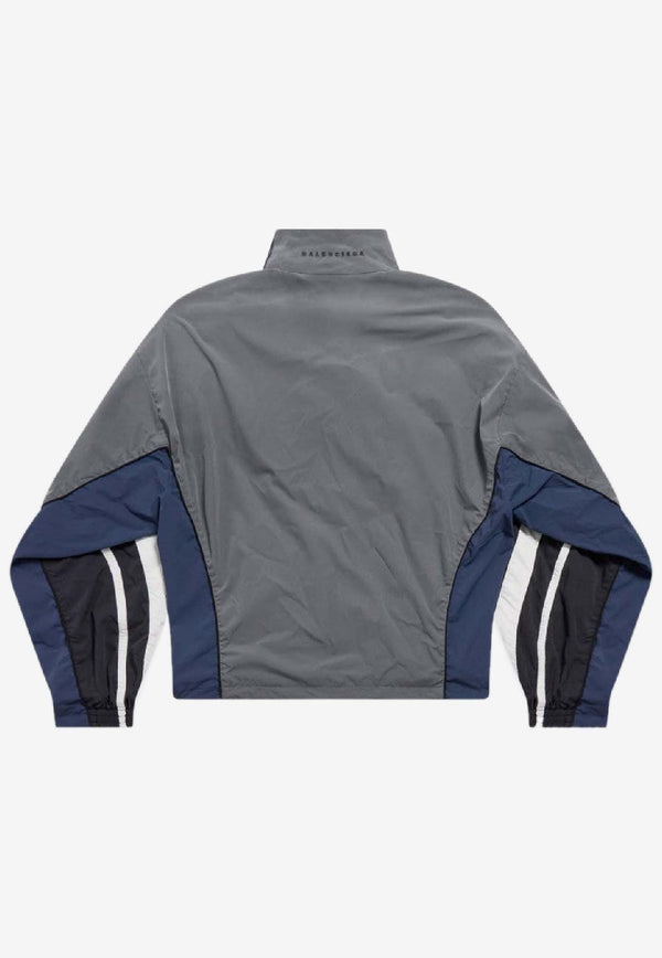 Balenciaga 50/50 Technical Tracksuit Jacket  Blue 831363TRO31/R_BALEN-1055
