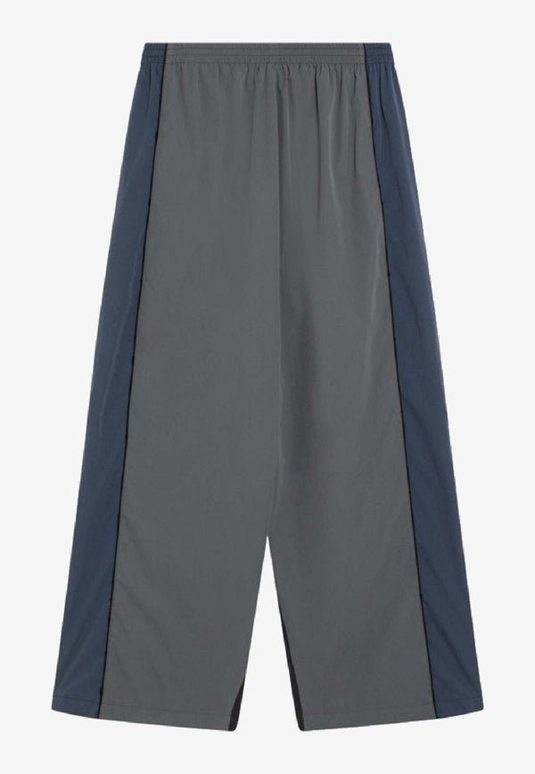 Balenciaga Colorblocked Wide-Leg Pants Black 831393TRO31/R_BALEN-1055