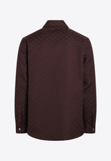 Gucci Monogram Zip-Up Jacket Burgundy 832286ZAF4S/S_GUC-5367