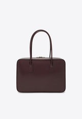 Saint Laurent Sac De Jour Bowling Bag  Burgundy 8323830SX0W/R_YSL-6195