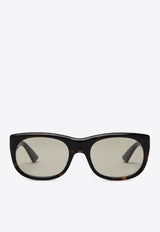 Saint Laurent Romy Square Sunglasses Yellow 832547Y9956/Q_YSL-2357