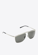 Saint Laurent Victoire Aviator Sunglasses Gray 832552y9969/Q_YSL-8100