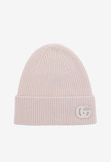 Gucci Double G Cashmere Beanie Pink 8341903GAC0/R_GUC-5800