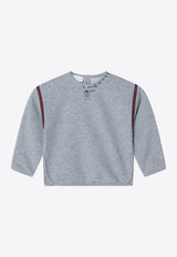 Gucci Kids Babies Printed Sweatshirt Gray 834259XJHD7/R_GUC-1183