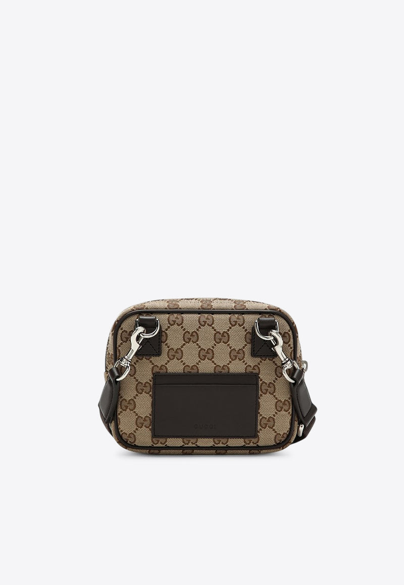 Gucci Mini GG Pattern Crossbody Bag Beige 834268FAEON/R_GUC-9750