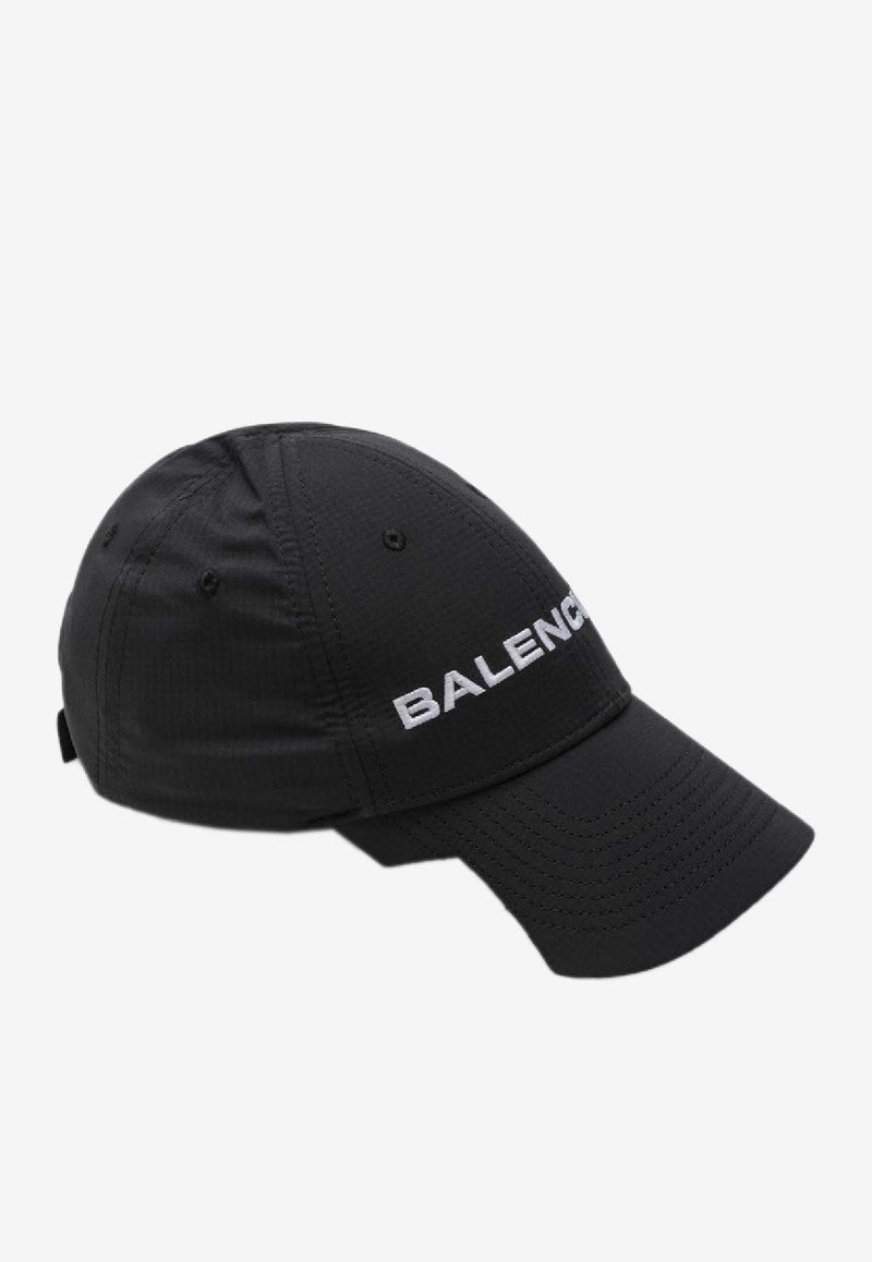 Balenciaga Embroidered Logo Baseball Cap Black 8343994F2B7/R_BALEN-1077