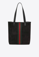 Gucci Medium Ophidia Suede Tote Bag Brown 834465AAE1D/R_GUC-2041