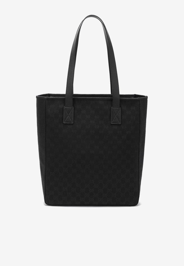Gucci Medium GG Canvas Tote Bag Black 834796FAEPS/R_GUC-1060