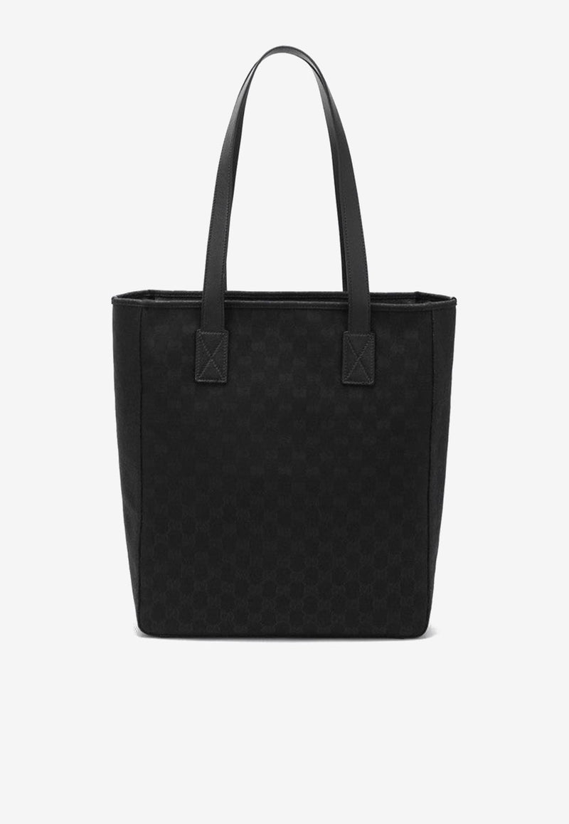 Gucci Medium GG Canvas Tote Bag Black 834796FAEPS/R_GUC-1060
