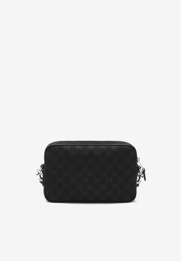 Gucci GG Supreme Messenger Bag Black 834802FAEPS/R_GUC-1060