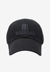 Balenciaga Nano BB Baseball Cap Black 834916410B2/R_BALEN-1002