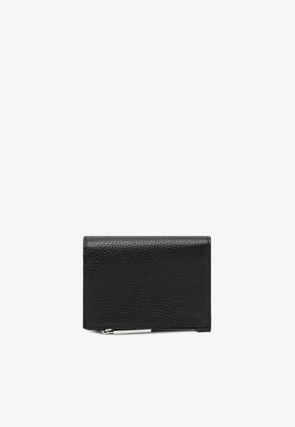 Gucci Logo Embossed Leather Wallet Black 835076AAE1W/R_GUC-1000