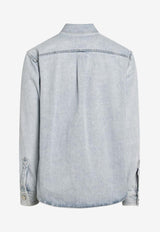 Gucci Faded Denim Shirt  Light Blue 835220XDDCY/R_GUC-4452