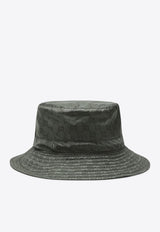 Gucci Reversible GG Logo Bucket Hat Green 8357723HBB7/R_GUC-3966