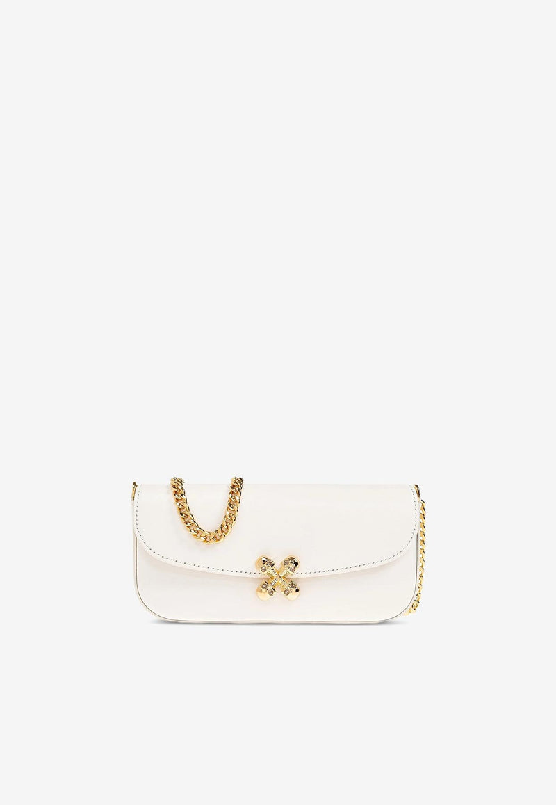 Alexander Mcqueen Small Skull Flower Shoulder Bag 836037 1MAAE-9112