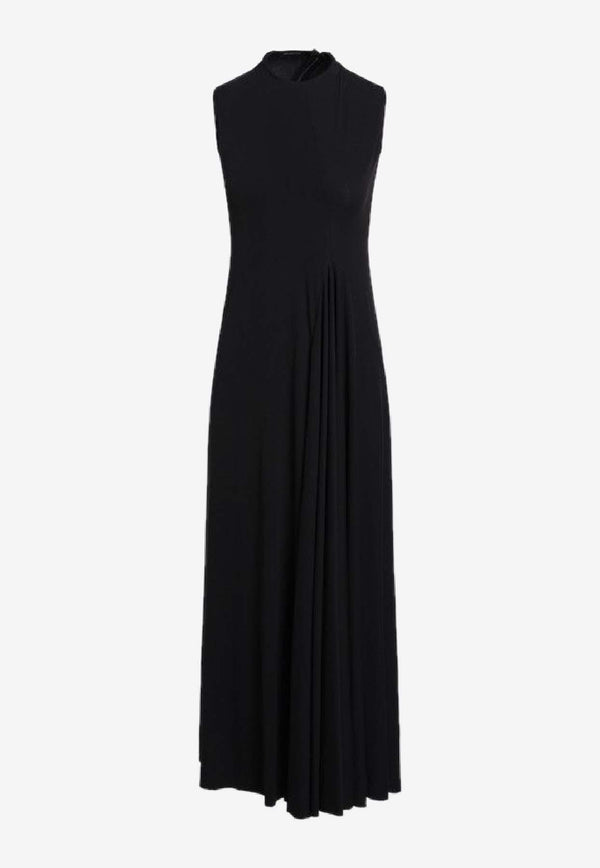 Balenciaga Sleeveless Long Dress  Black 837118TEV11/R_BALEN-1000