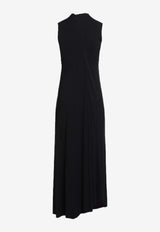 Balenciaga Sleeveless Long Dress  Black 837118TEV11/R_BALEN-1000