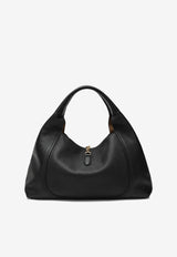 Bags Large Softbit Grained Leather Shoulder Bag Black 837466AAEAO/R_GUC-1000
