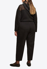 Mat Fashion Barrel Cropped Pants Black 8401.2027.W_BLACK