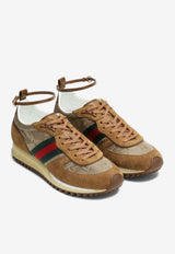 Gucci GG Low-Top Sneakers Brown 840291AAEZM/R_GUC-9559