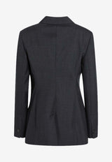 Gucci Double-Breasted Wool Blazer Gray 840785Z7ASP/R_GUC-1054