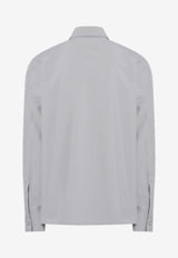 Gucci Horsebit Long-Sleeved Shirt Gray 841624ZAFKB/R_GUC-1091