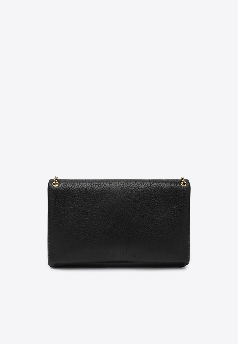 Saint Laurent XXL Cassandre Envelope Clutch Bag Black 841702AACYT/R_YSL-1000
