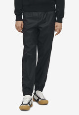 Alexander McQueen Skull Jacquard Track Pants Black 842998QRACA 1000