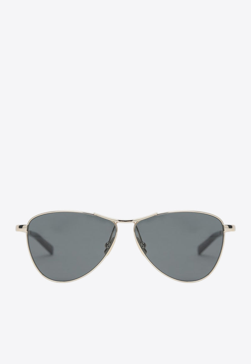 Saint Laurent Essential Aviator Sunglasses Gray 843055Y9969/R_YSL-8033