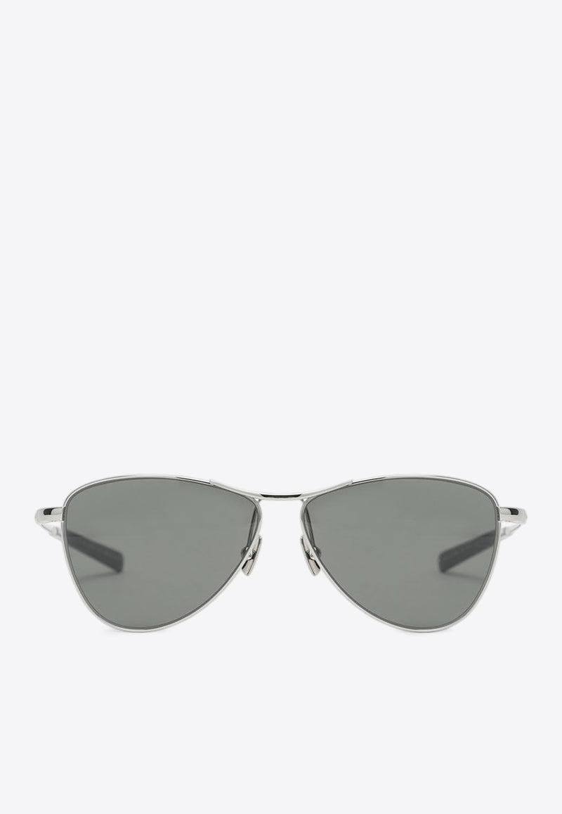 Saint Laurent Vesper Aviator Sunglasses Gray 843055Y9969/R_YSL-8100
