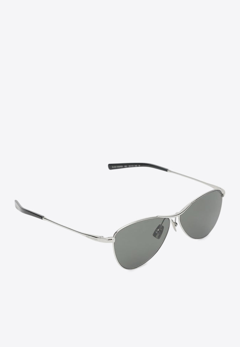 Saint Laurent Vesper Aviator Sunglasses Gray 843055Y9969/R_YSL-8100