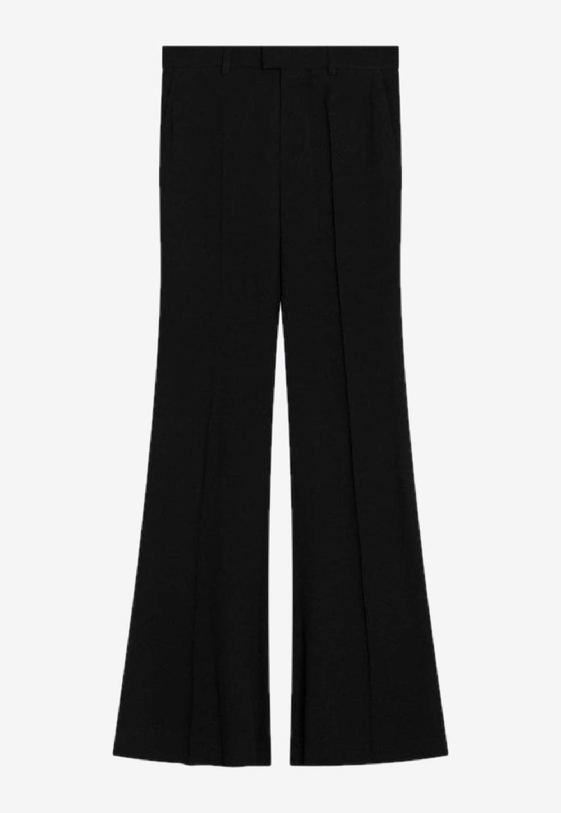 Balenciaga Tailored Flared Pants Black 843495TSO17/R_BALEN-1000