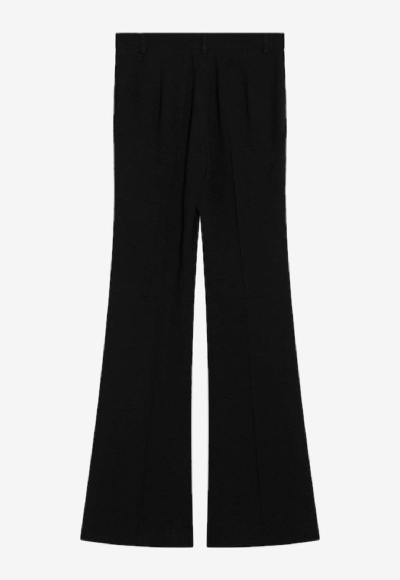 Balenciaga Tailored Flared Pants Black 843495TSO17/R_BALEN-1000