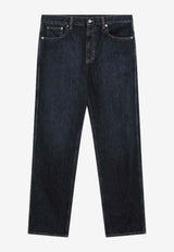 Délavé Straight-Leg Jeans