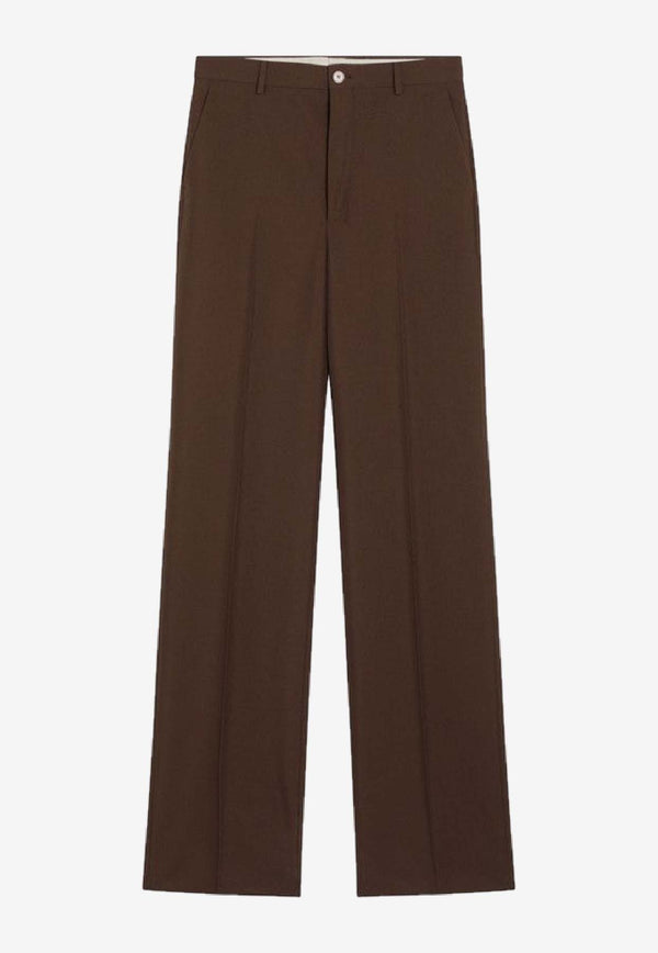 Gucci Tailored Straight-Leg Pants Brown 845357ZAFKB/R_GUC-2046