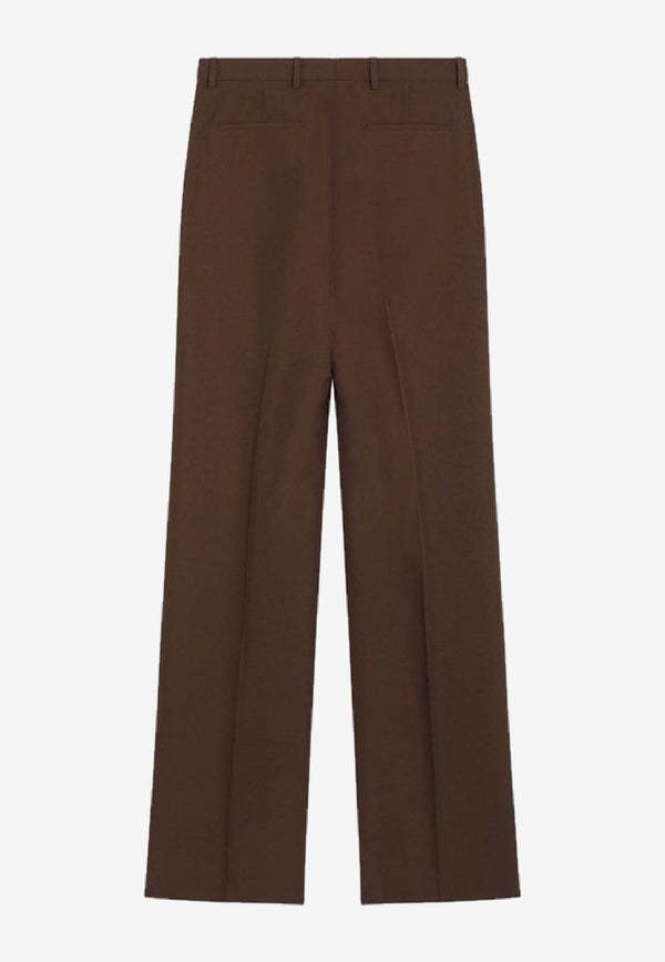 Gucci Tailored Straight-Leg Pants Brown 845357ZAFKB/R_GUC-2046
