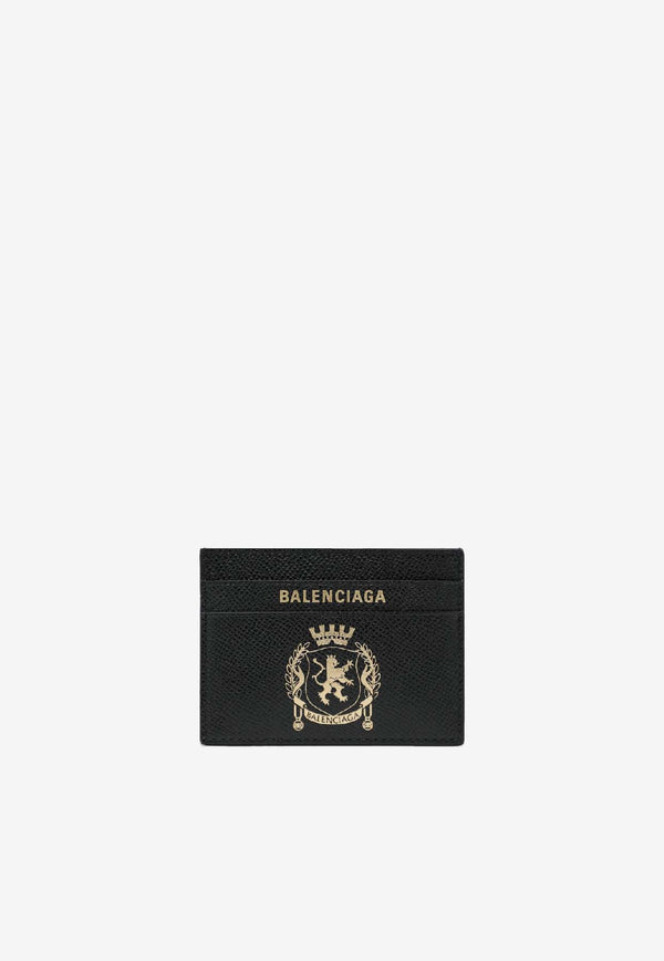 Balenciaga Passport Print Logo Cardholder Black 8463282AB4Y/R_BALEN-1000