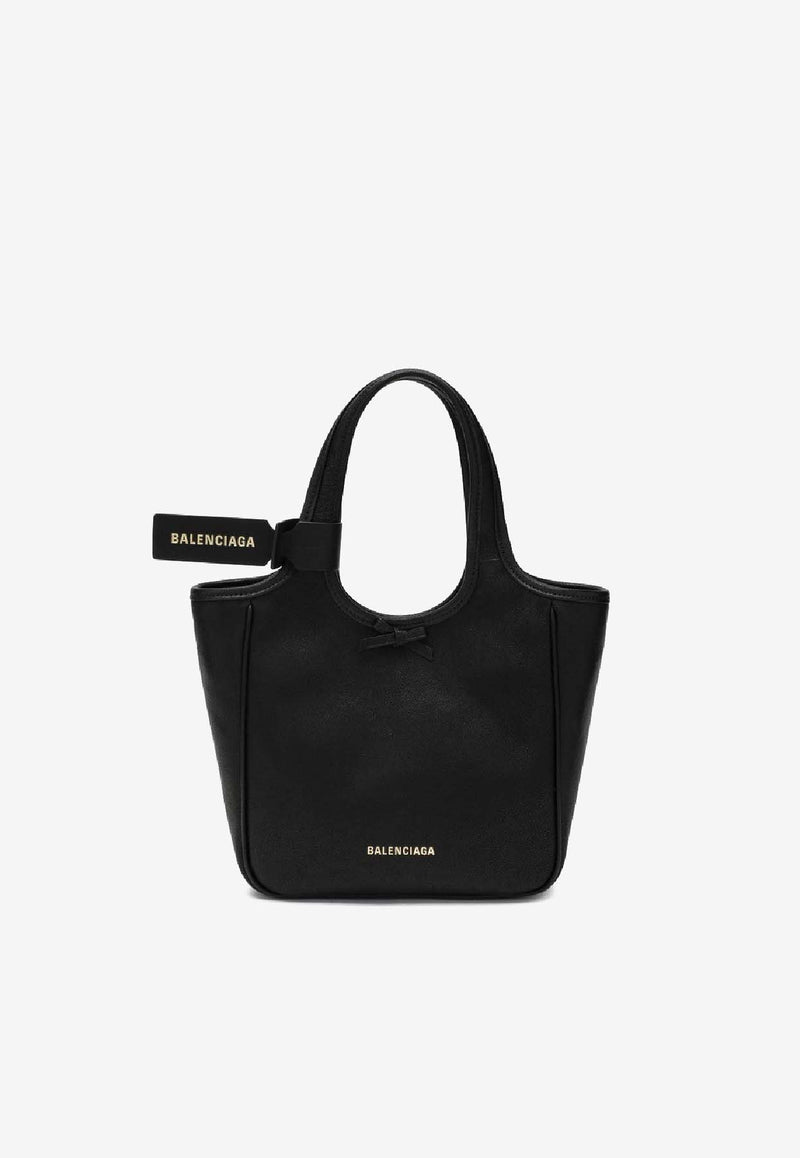 Balenciaga Laundrette Leather Top Handle Bag Black 8469492AB5X/R_BALEN-1000