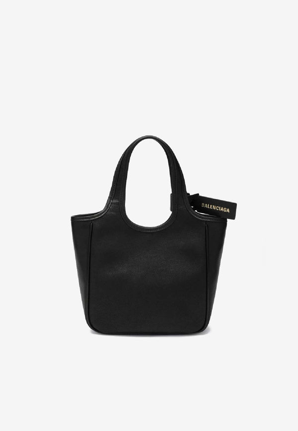 Balenciaga Laundrette Leather Top Handle Bag Black 8469492AB5X/R_BALEN-1000